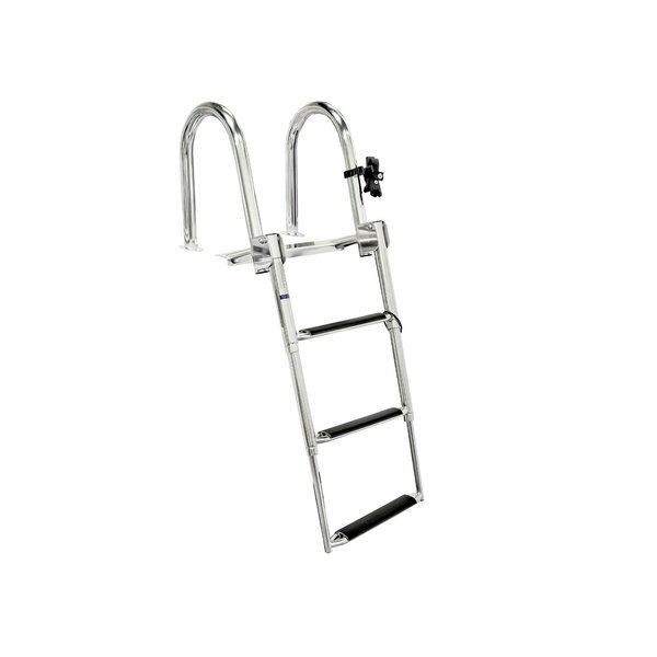 Whitecap Marine Products Stainless Steel Telescoping Pontoon Ladder - 3 Step S-1748C